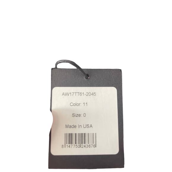 Baja East Embellished Mini Dress Western Cowboy Fringe Festival Party Sz 0 - Picture 6 of 10